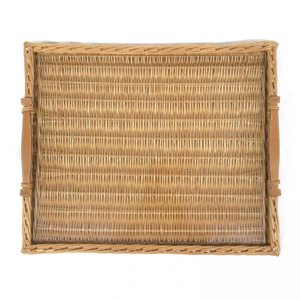 エルメス オズレ ピクニックトレー (ガラス付)【中古】 エルメス オズレ ピクニックトレー (ガラス付)【中古】
