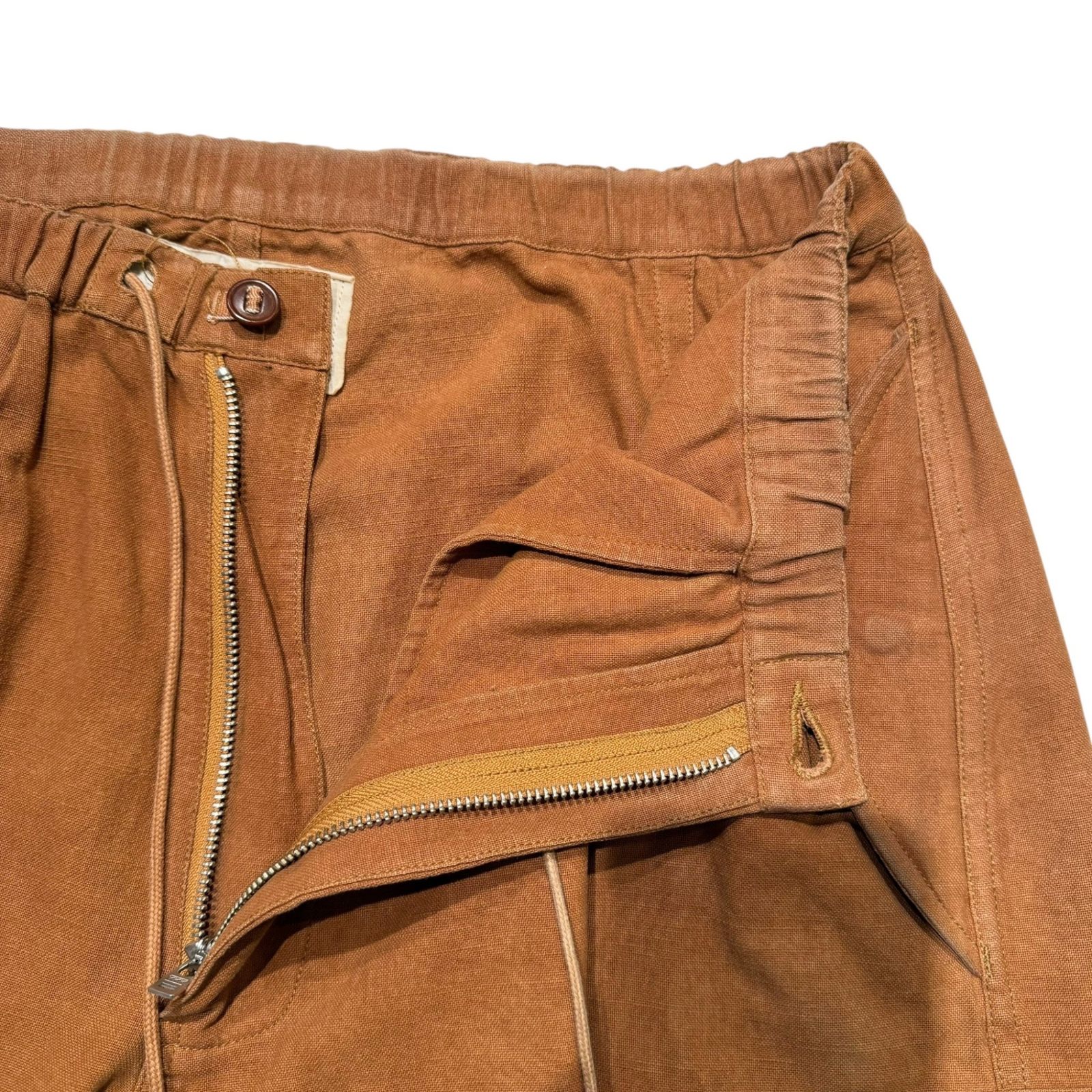 Story mfg. ブラウンカーゴパンツ 関税込み】Story mfg. ブラウン Forager カーゴパンツ (Story