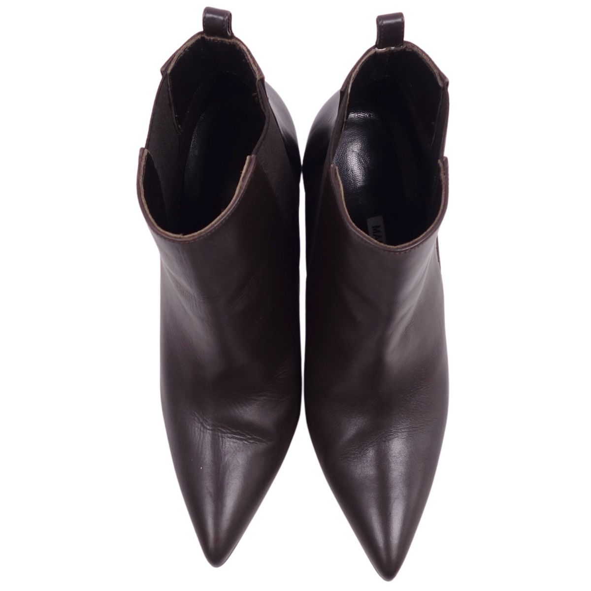 美品 マノロ・ブラニク Manolo Blahnik ショートブーツ サイドゴア 