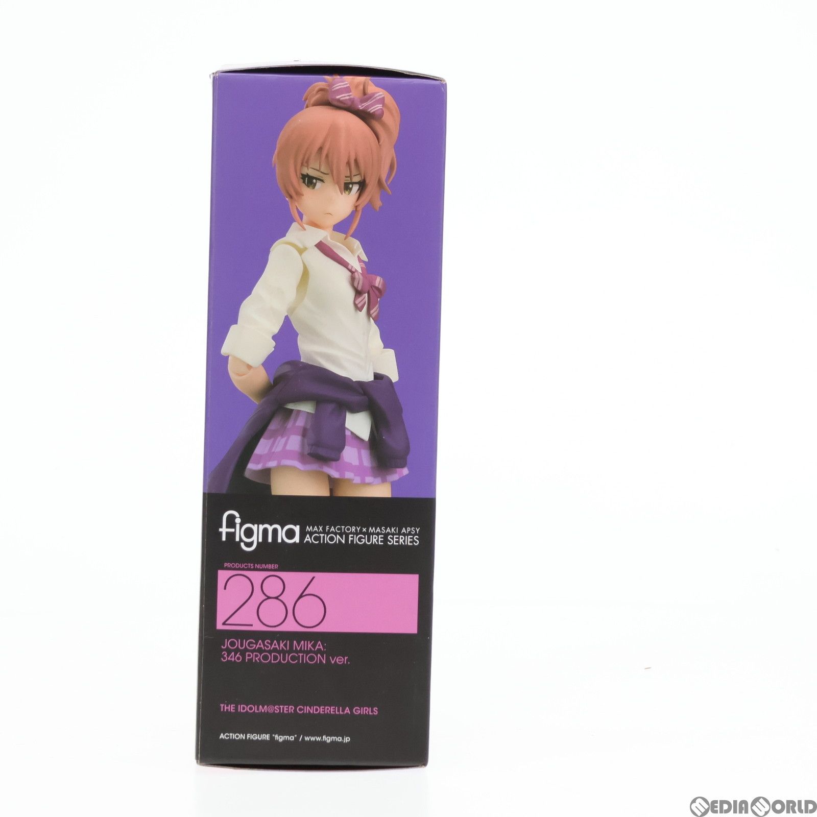 figma(フィグマ) 286 城ヶ崎美嘉(じょうがさきみか) 346プロダクションver. アイドルマスター シンデレラガールズ 完成品 可動フィギュア マックスファクトリー figma 城ヶ崎美嘉 346プロダクションver. ABS＆PVC塗装済み可動