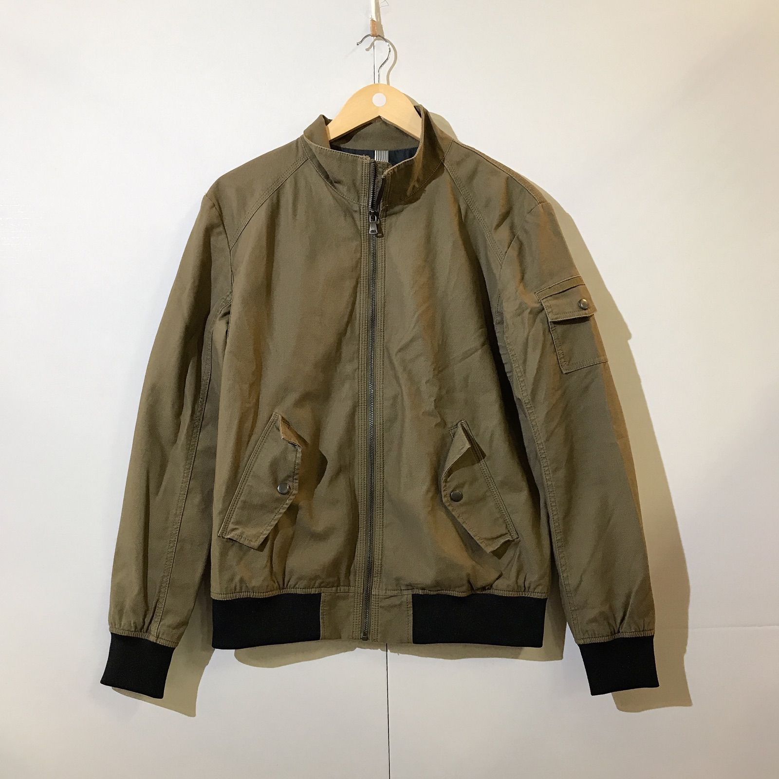 SISLEY ジャケット アウター ミリタリージャケット レディース 48 