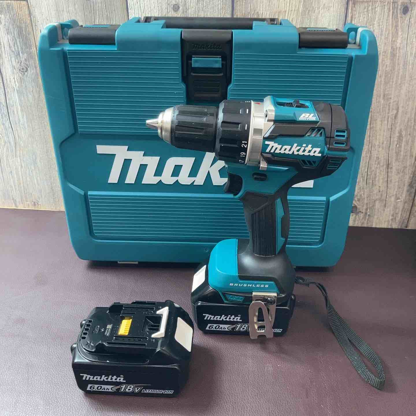 品 マキタ makita 18V コードレスドリルドライバー DF484DZ バッテリー2個付属 東大和店