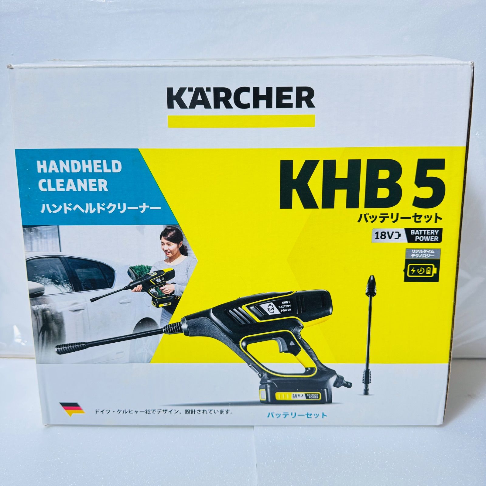 展示品♥ ケルヒャー 高圧洗浄機 KHB5 バッテリーセット