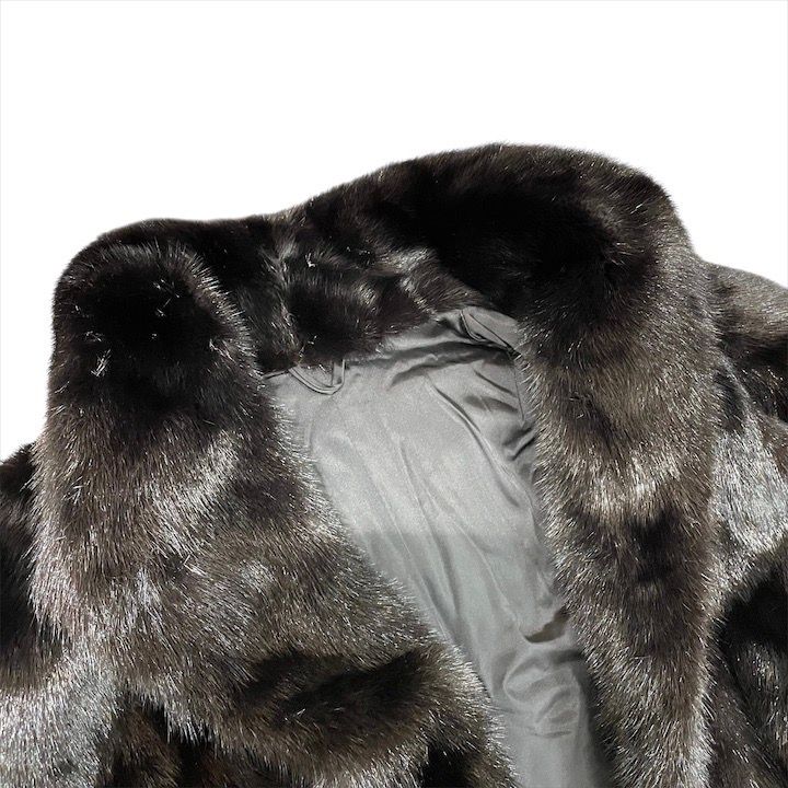 極美品 総丈123㎝【Christian Dior】ブラックミンク ファーコート 極美品 総丈123㎝【Christian Dior】ブラックミンク ファー