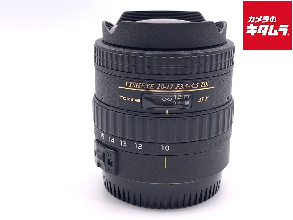 トキナー AT-X 107 DX Fish Eye キヤノン用 10mm-17mm