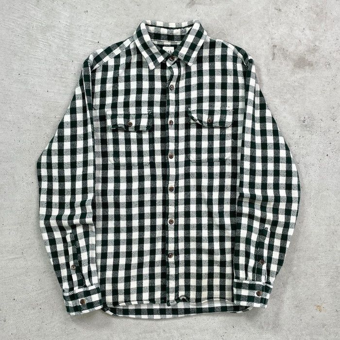 GAP / OLD GAP/ネルシャツ/S/コットン/WHT/チェック 00年代 GAP オールドギャップ チェックシャツ ネルシャツ シェパード