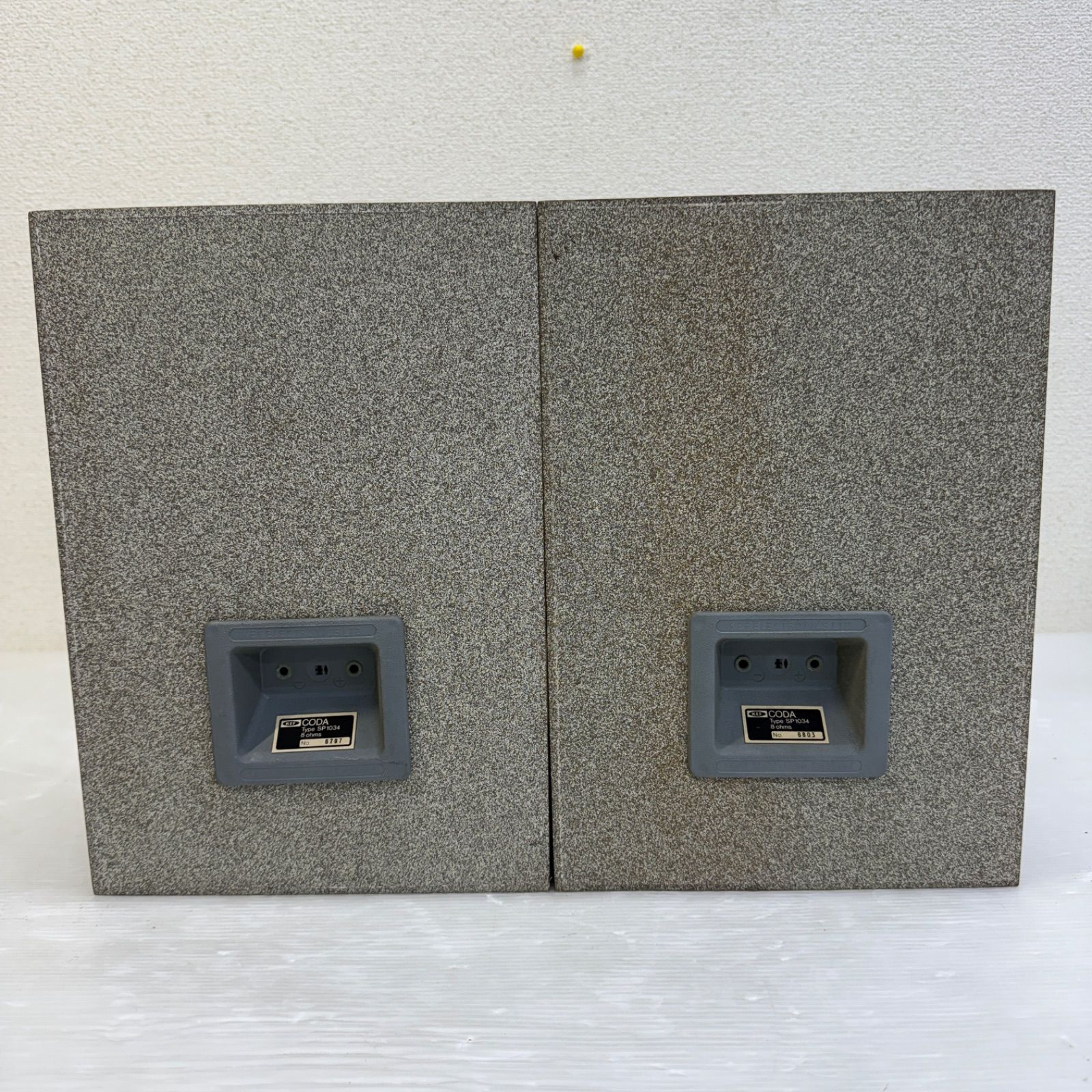 【限定タイムセール】 KEF SP1034 スピーカー オーディオ機器 ペア ケフ