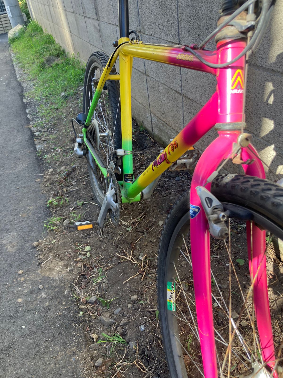 アラヤ ARAYA 自転車 クロモリ マディフォックス MUDDY FOX