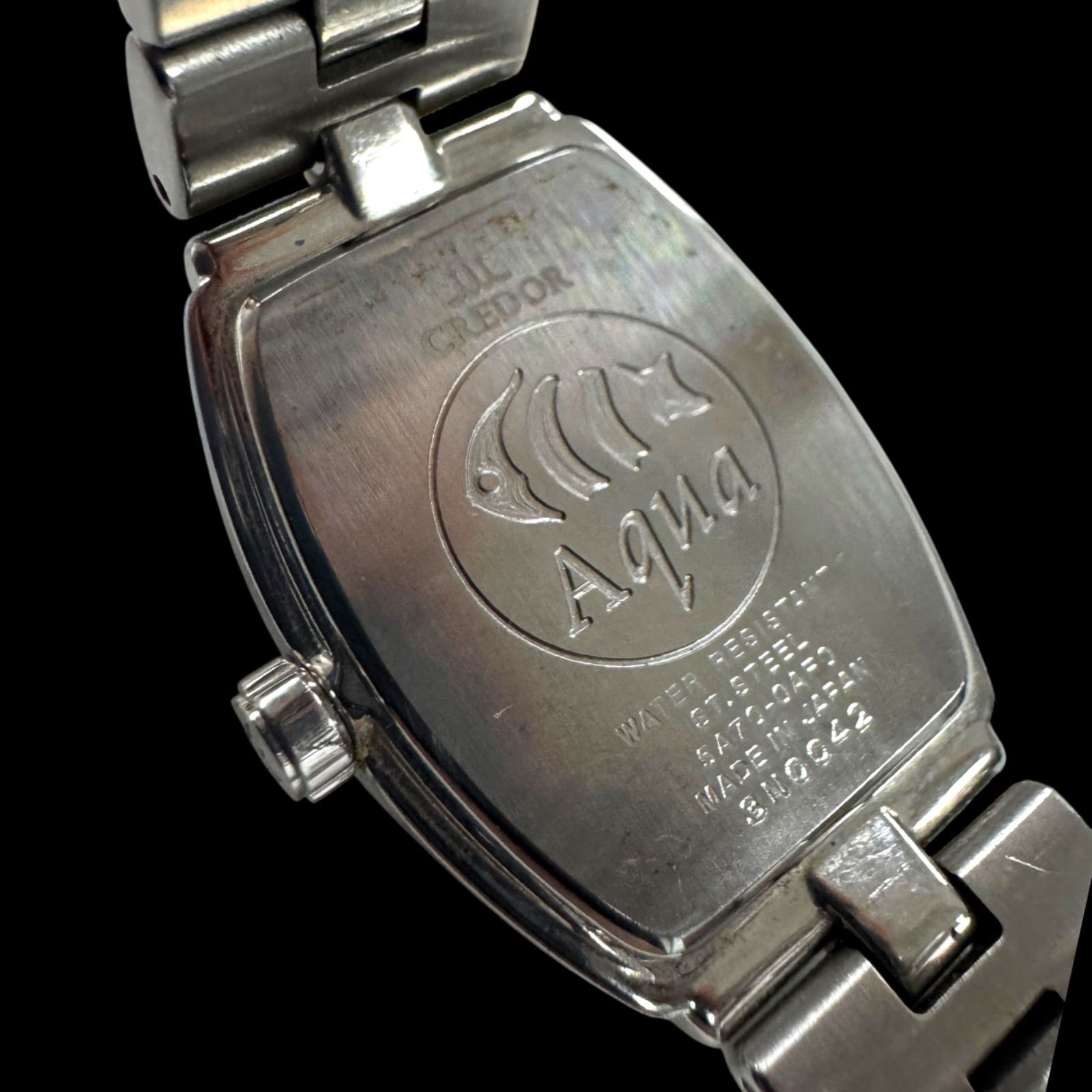 稼働 美品 SEIKO セイコー CREDOR クレドール Aqua アクア 5A70