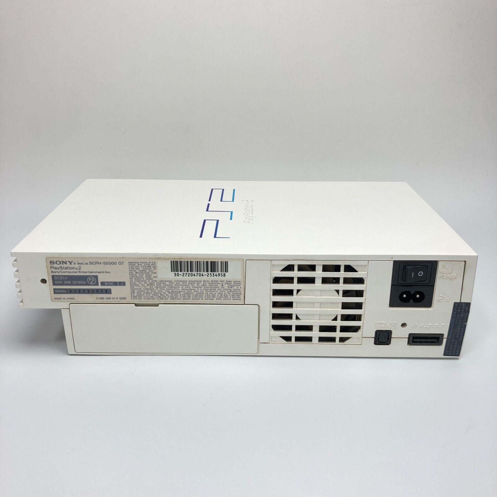 ☆動作確認済み☆ PS2 セラミックホワイト 本体セット SCPH