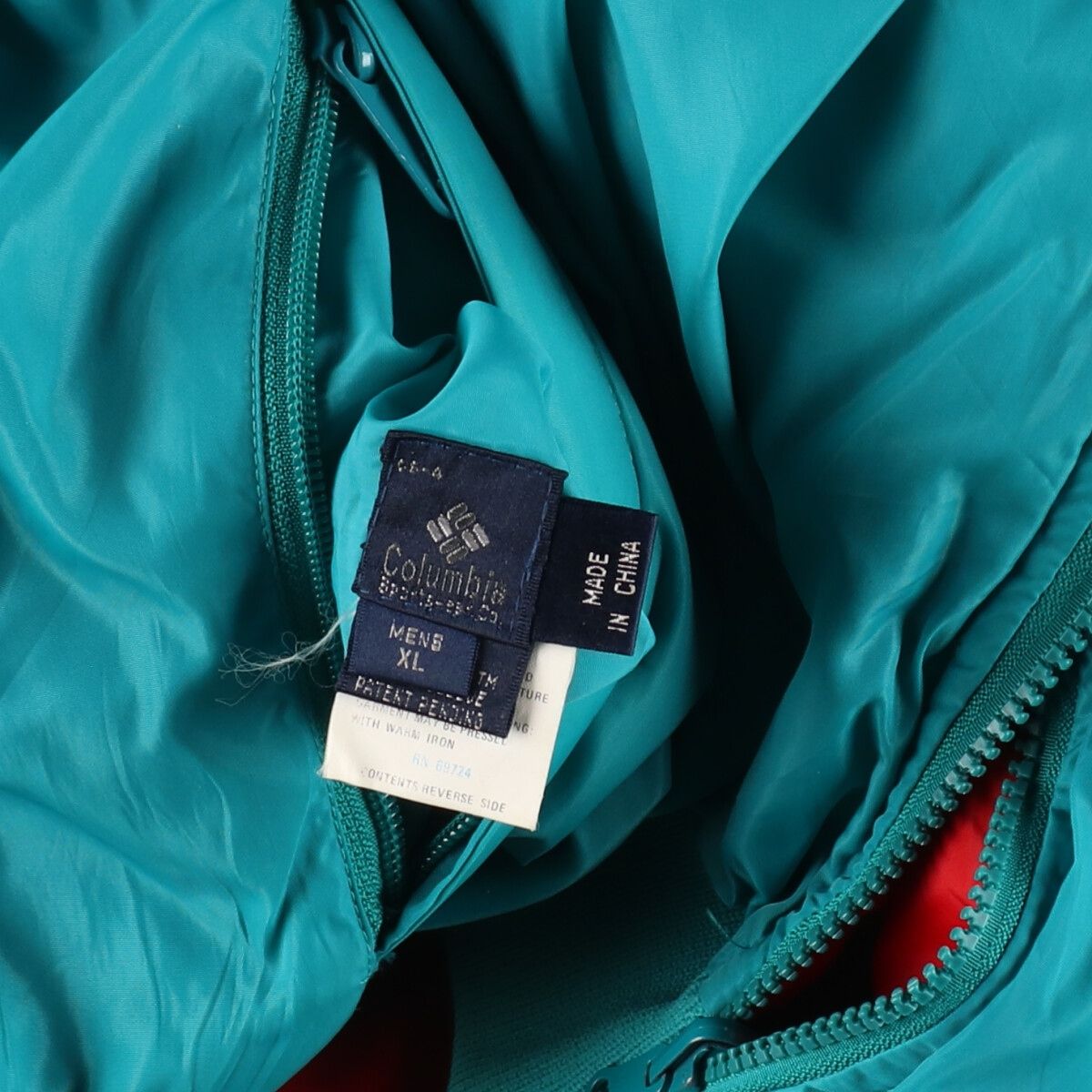 古着 80年代 コロンビア Columbia 紺タグ ダウンジャケット メンズXL  