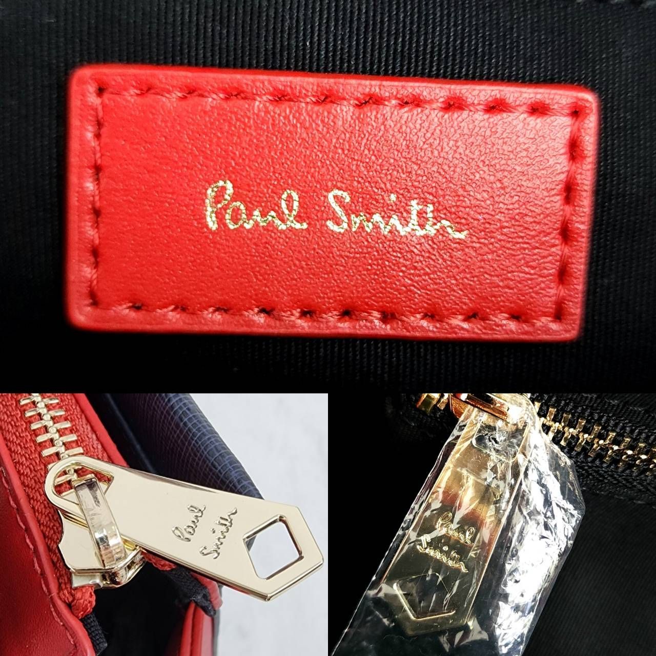 美品 Paul Smith ポールスミス 2way ハンドバッグ ショルダーバッグ 