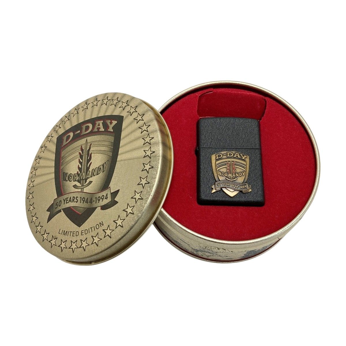 ZIPPO ジッポー ライター D-DAY NORMANDY 50周年 1944-1994