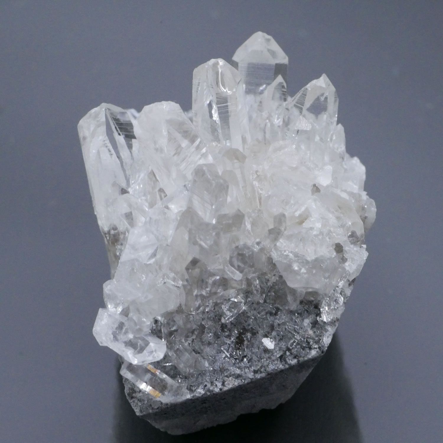 四川省産 菊花水晶 クラスター 1点物 約57g 天然石・置き物 空間