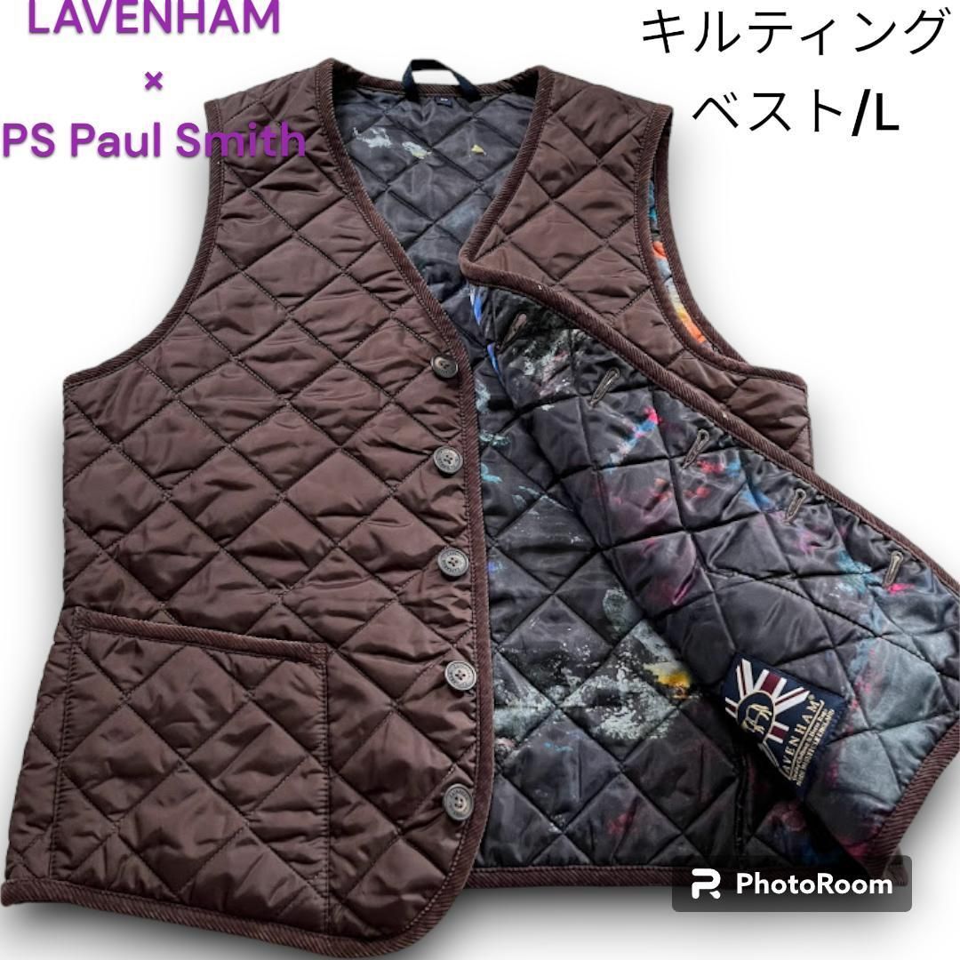 美品 Paul Smith ＆LAVENHAM ラベンハム×P.Sポールスミス コラボ ...