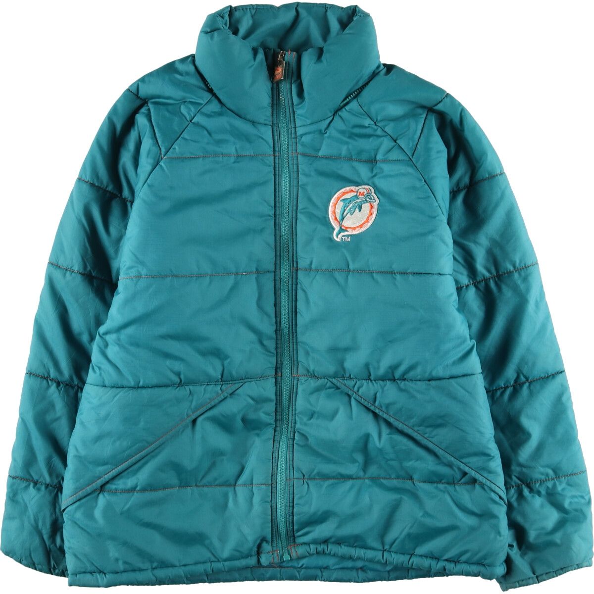 90's FAMEDAY NFL マイアミ・ドルフィンズ ジャケット 90´s FAMEDAY NFL マイアミ・ドルフィンズ ジャケット
