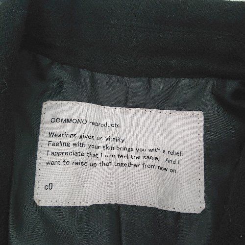 ◇ ⊇ commono reproducts コモノリプロダクツ ウール 長袖