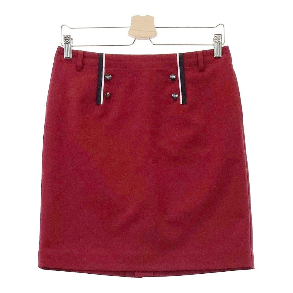 サイズ：40 LANVIN SPORT ランバン スポール スカート レッド系