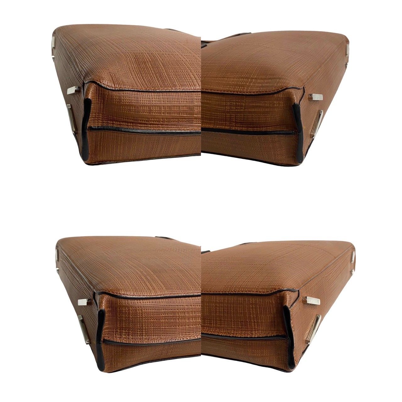 極 美品 LOEWE ロエベ ゴヤ アナグラム ロゴ レザー 本革 2way