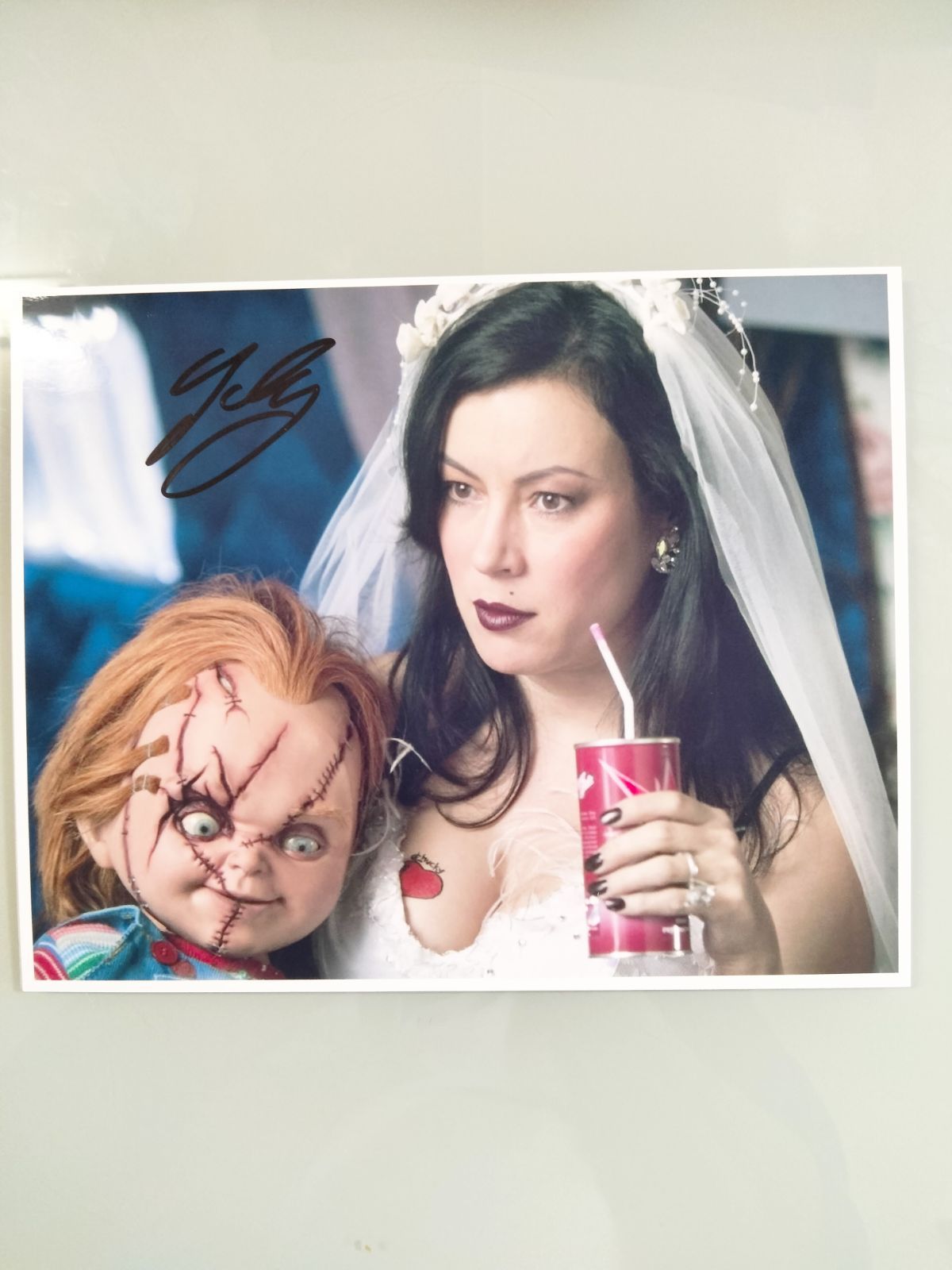 セール中…ジェニファーテイリー直筆サイン入り超大型写真… ジェニファー・ティリー直筆サイン入り超 特大写真…Jennifer Tilly