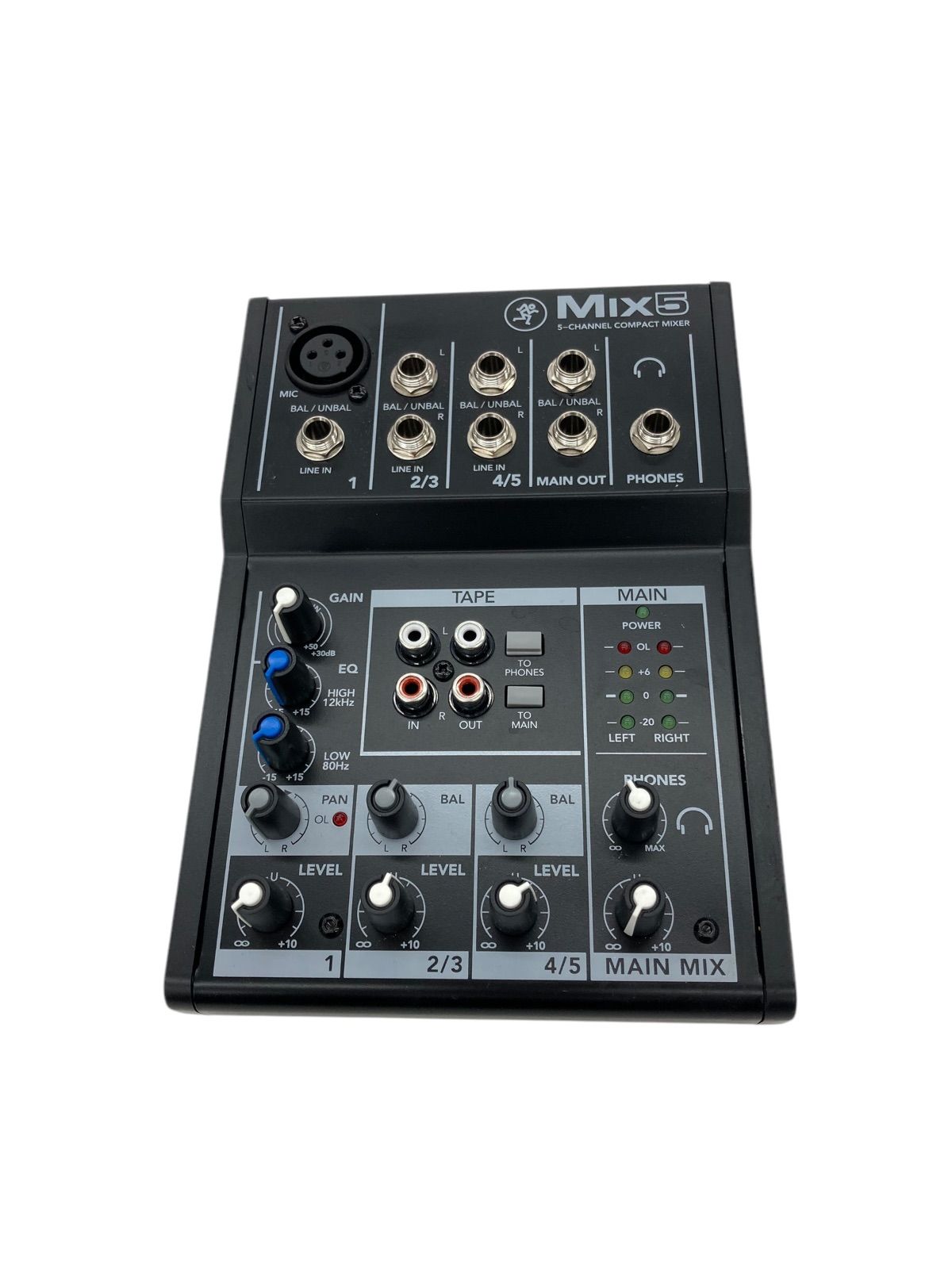 186000 現状品 マッキー MIX5 5ch ミキサー