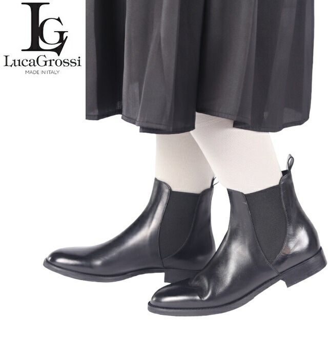 Luca Grossi ルカグロッシ ショートブーツ レディース シューズ