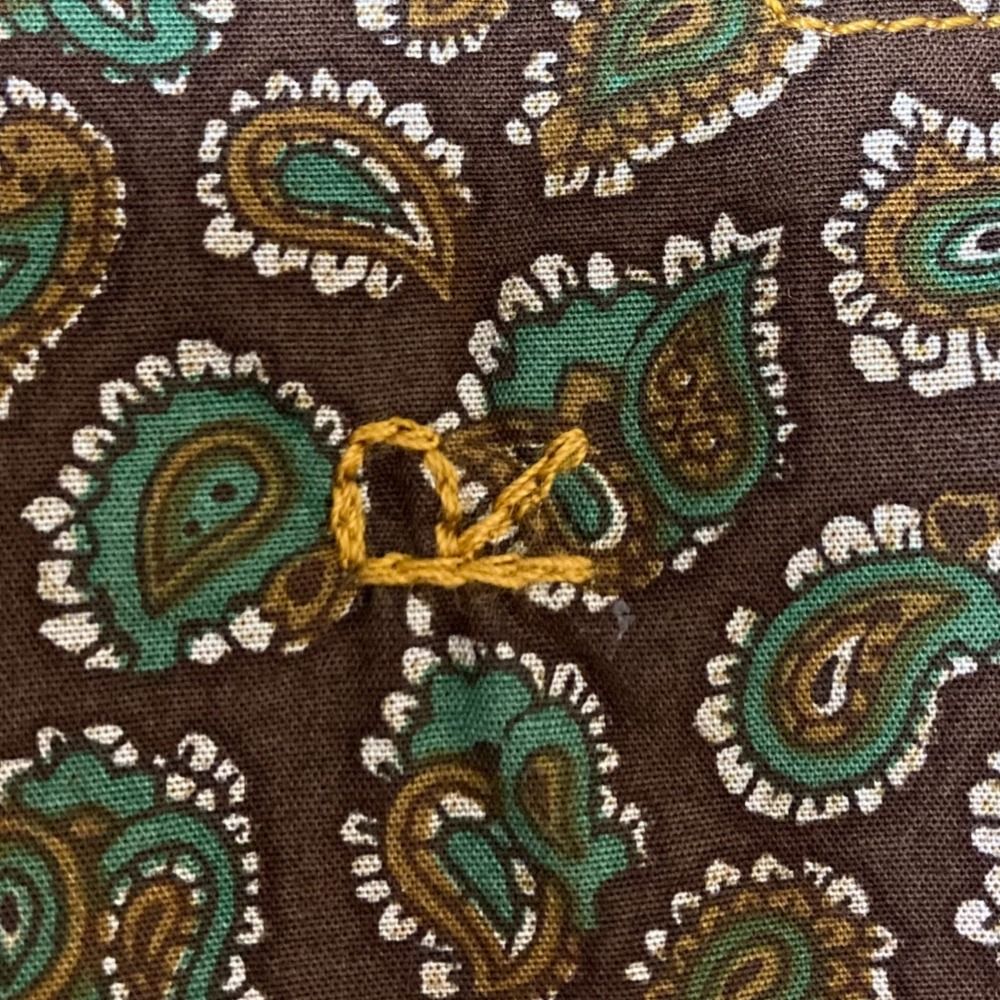 ブラウス ブラウン