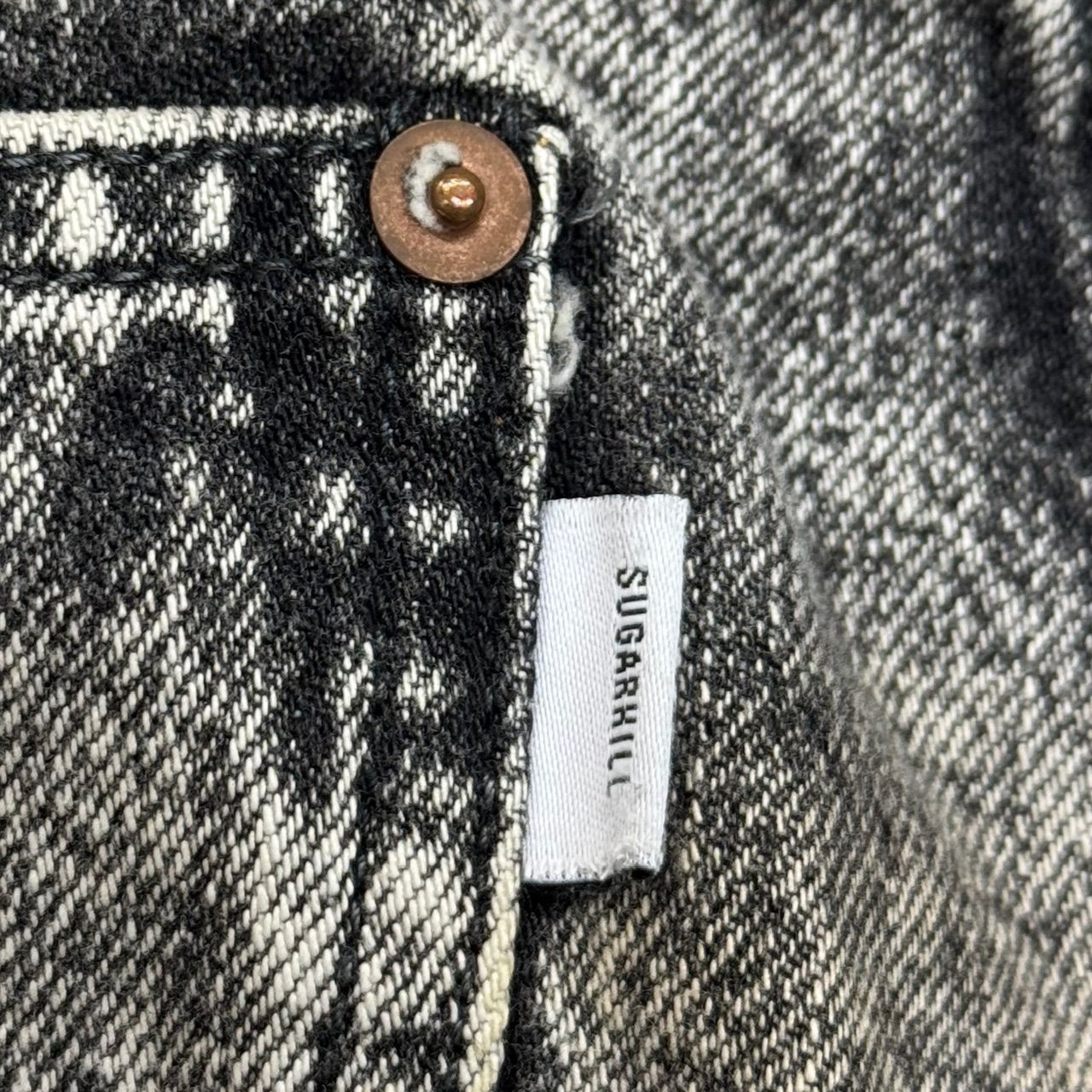 SUGARHILL 24AW モダンデニムパンツ アシッドウォッシュ サイズ32 参考 