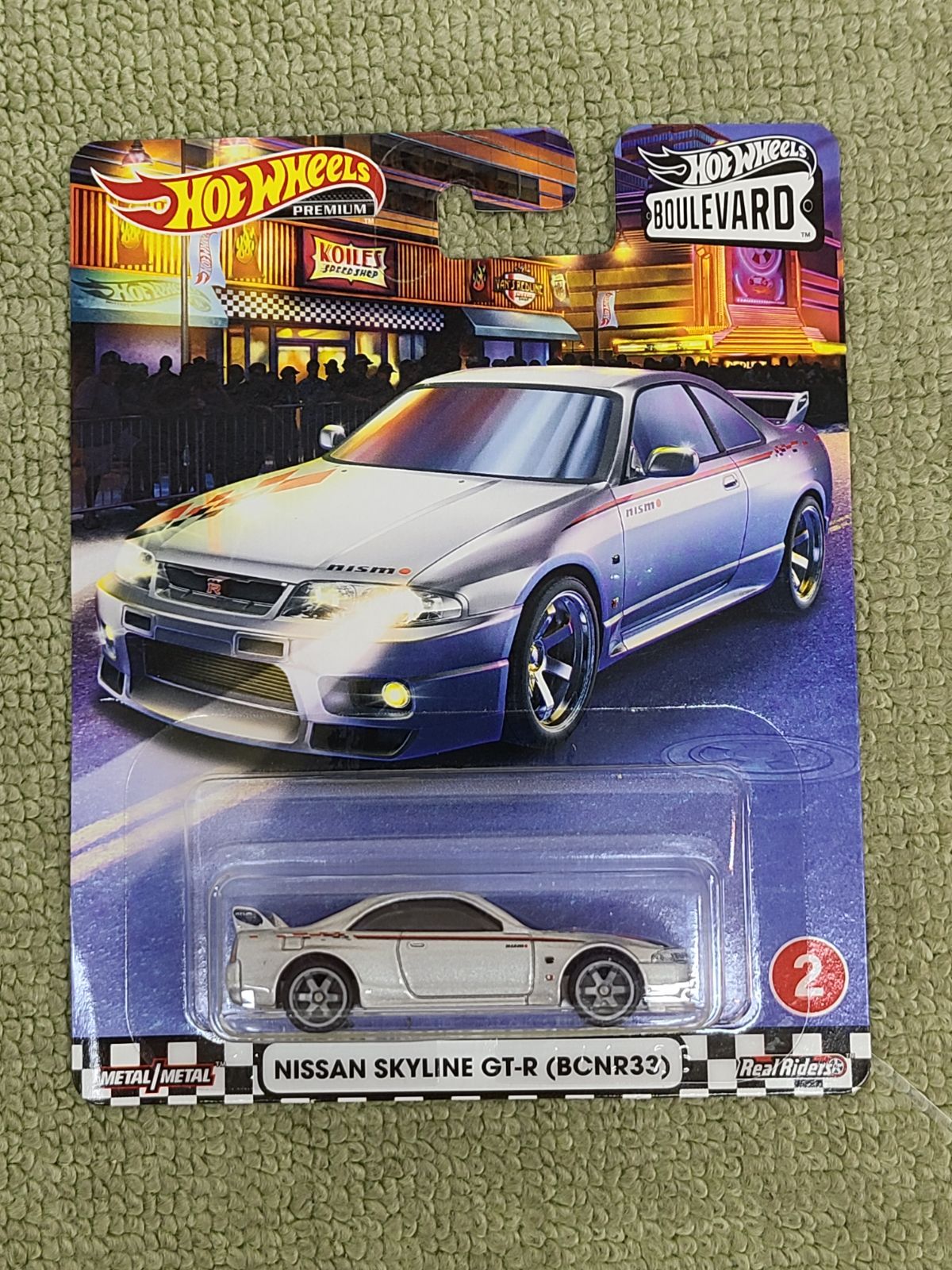 未開封 Hot Wheels ホットウィール BOULEVARD NISSAN SKYLINE GT