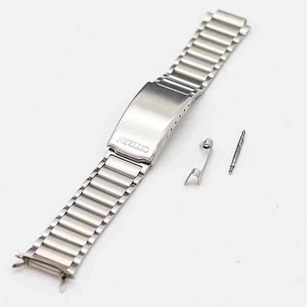 シチズン 純正ベルト シルバーカラー 18mm メンズ腕時計用 2000000