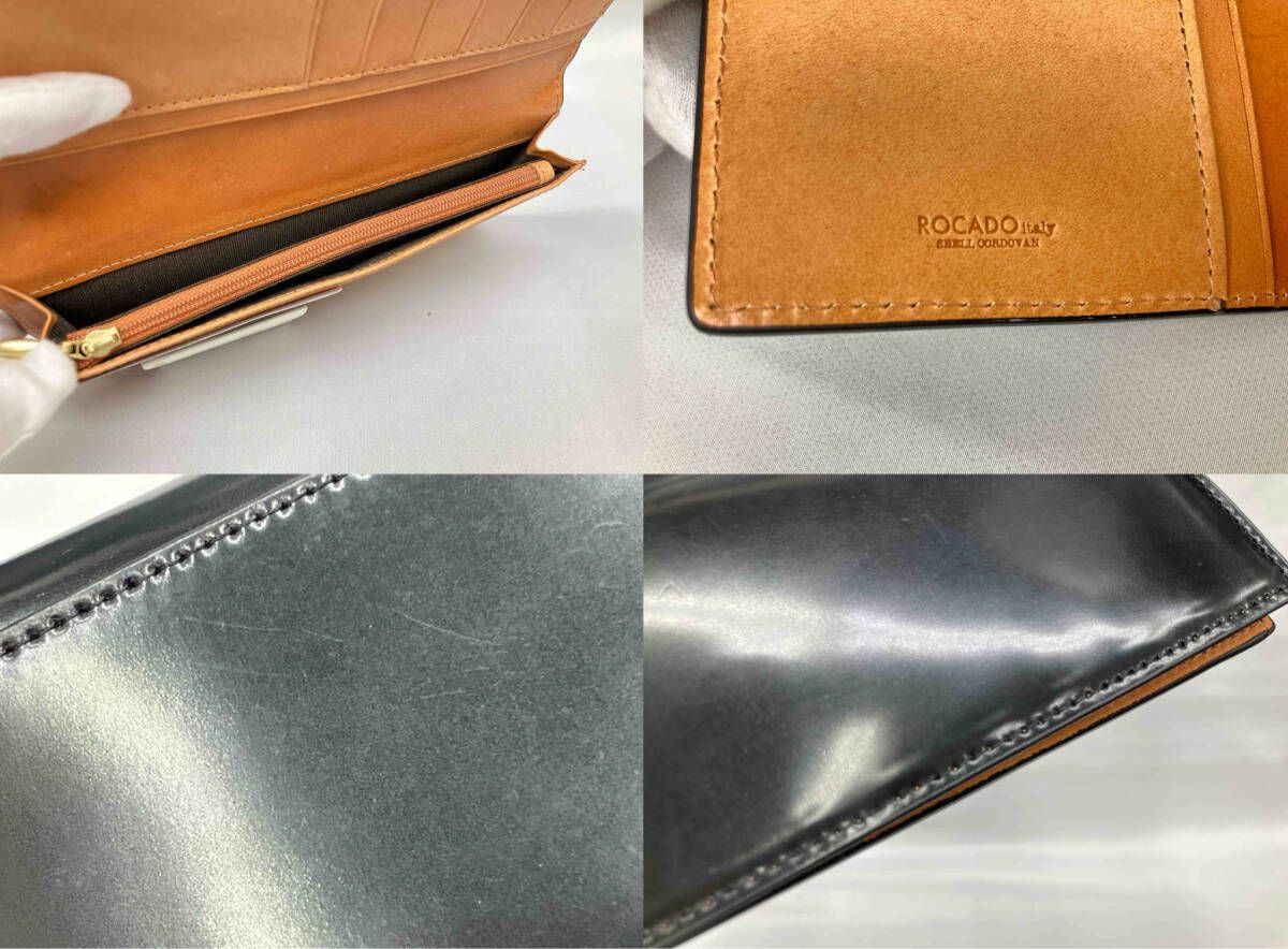 ROCADO 長財布 ブラック 紳士 メンズ