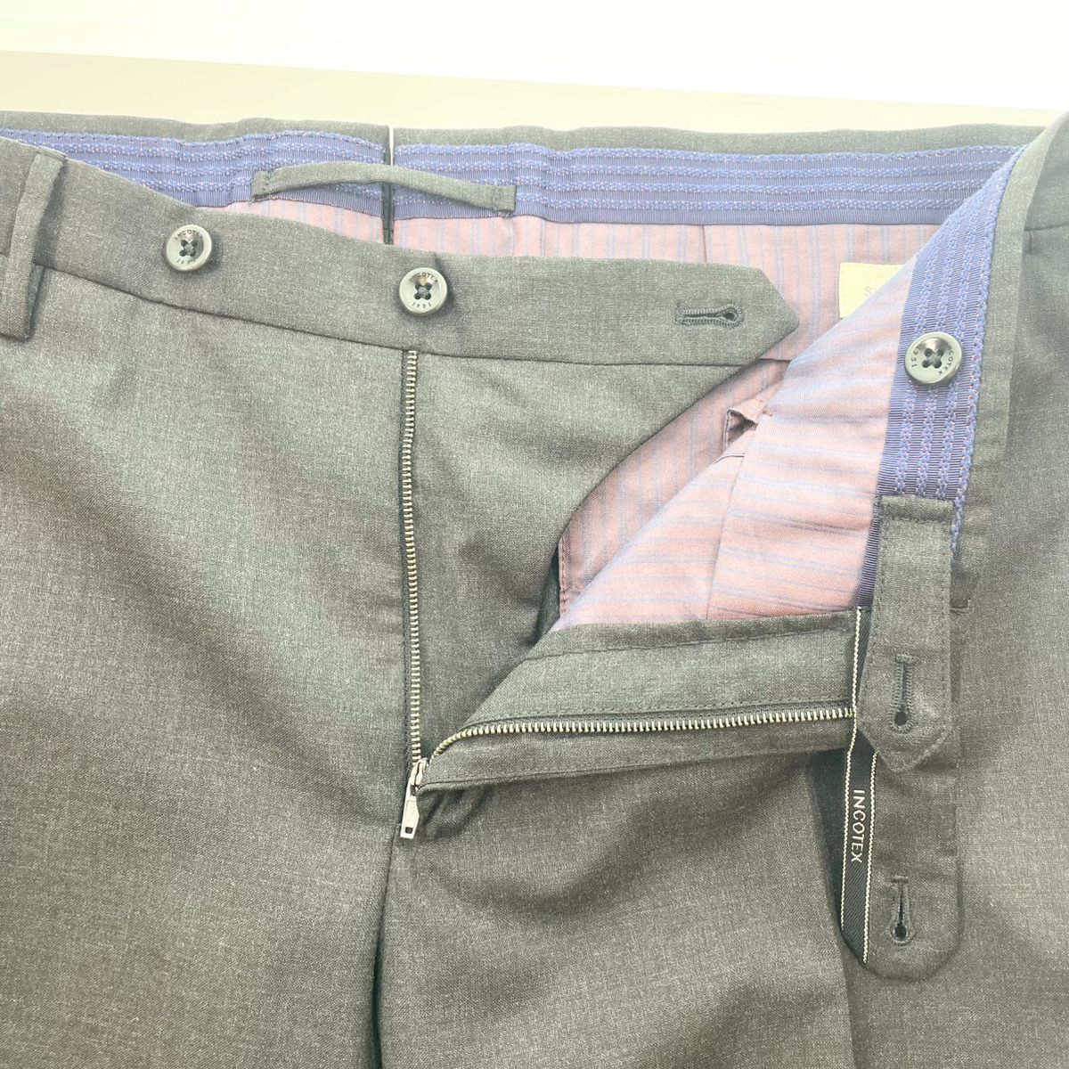 INCOTEX スラックス フランネル SUPER 100's SLIM FIT 46.jpg