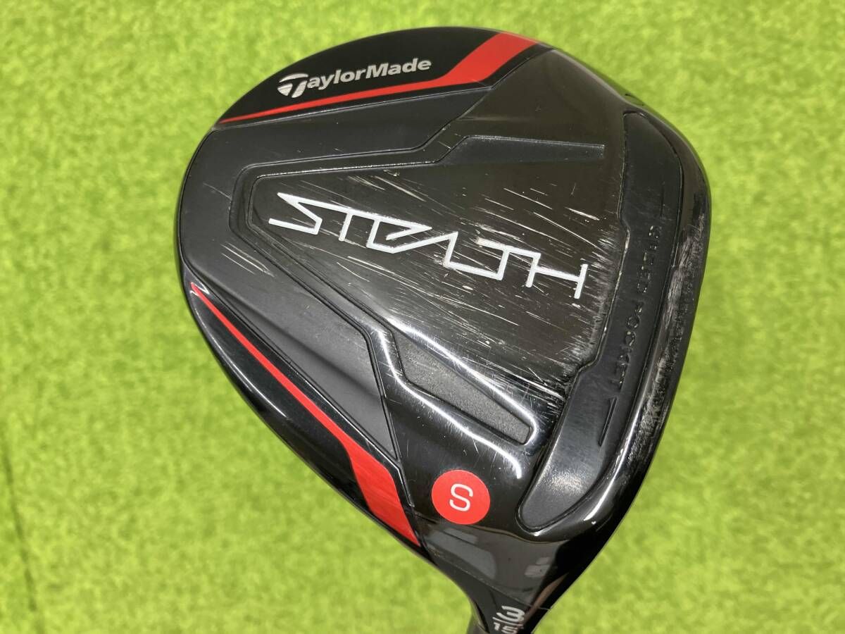 TaylorMade STEALTH CRAZY BLACK46 フレックスS ロフト角15 フェアウェイウッド
