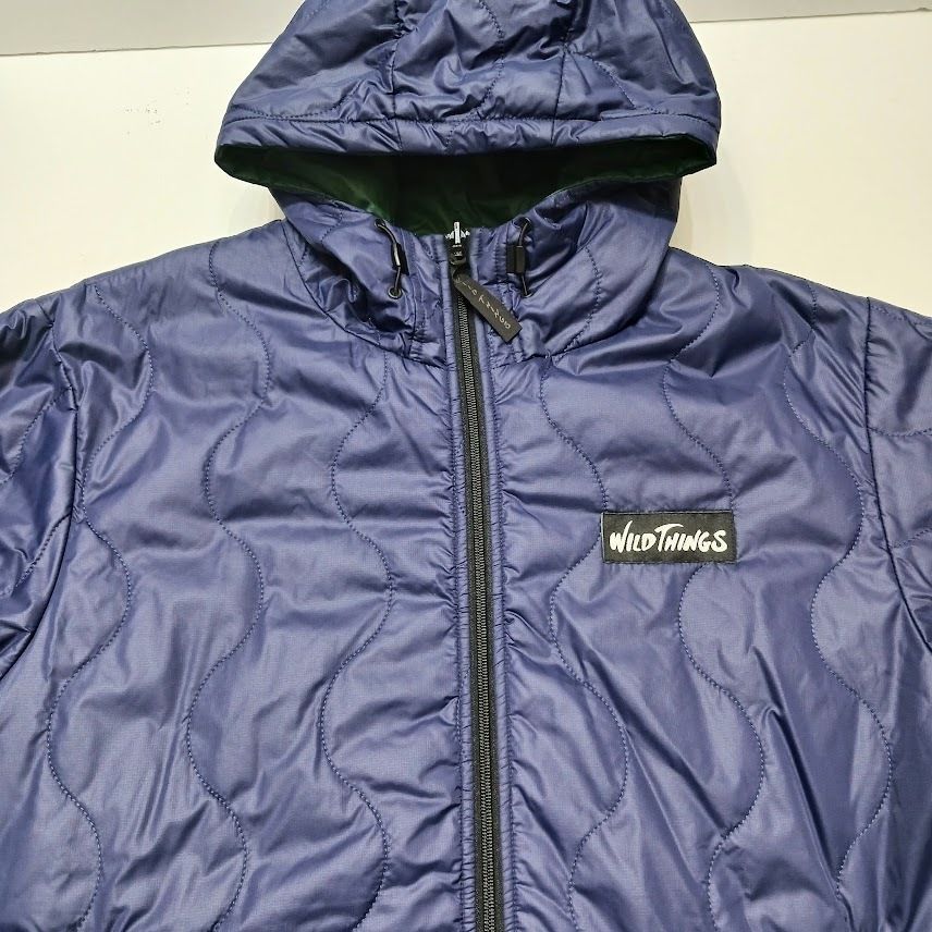 美品 WILDTHINGS × BEAMS ワイルドシングス 別注 WT22435-BM Quilted Parka PRIMALOFT 中綿  ジャケット リバーシブル サイズL NYLON - メルカリ