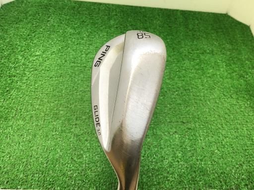 ピン PING GLIDE 3.0 58° 10° SS ウェッジ WG 純正特注シャフト フレックスS メンズ 男性用 右利き 右用 Dランク ゴルフクラブ