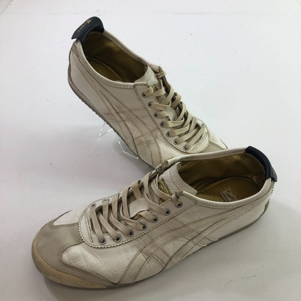 04w1940∞※【中古】 Onitsuka Tiger オニツカタイガー MEXICO 66 メキシコ66 スニーカー THL7G1 ホワイト  27cm 【八王子店】 - メルカリ