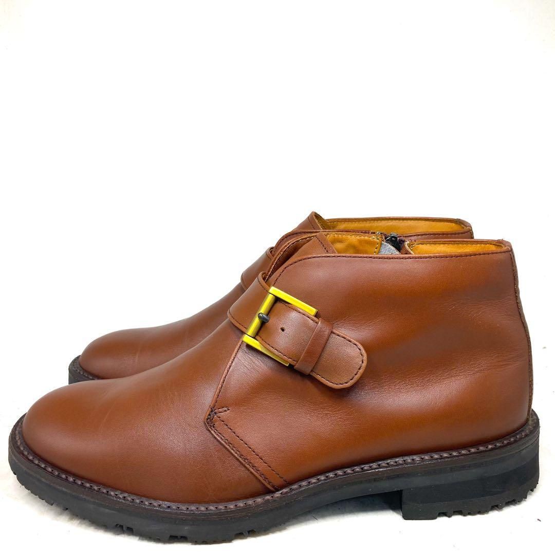 ほぼ未使用】REGAL リーガルウォーカー GORETEX サイドジップブーツ 茶