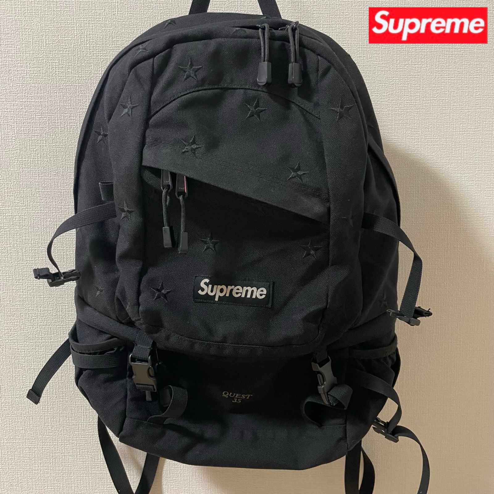 SUPREME 13AW stars backpack