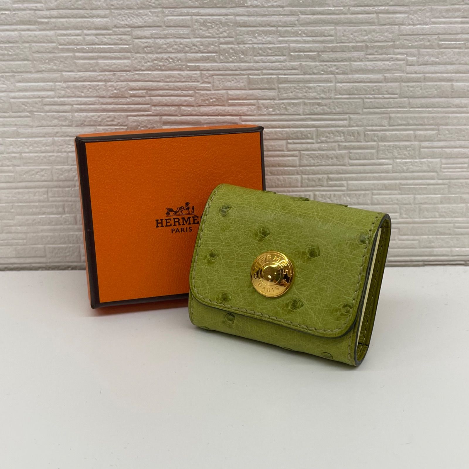 新品同様品】HERMES エルメス ポストイットケース アラジフ