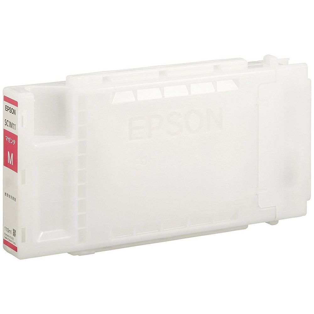 エプソン インクカートリッジ 110ml マゼンタ SC1M11 （1点）