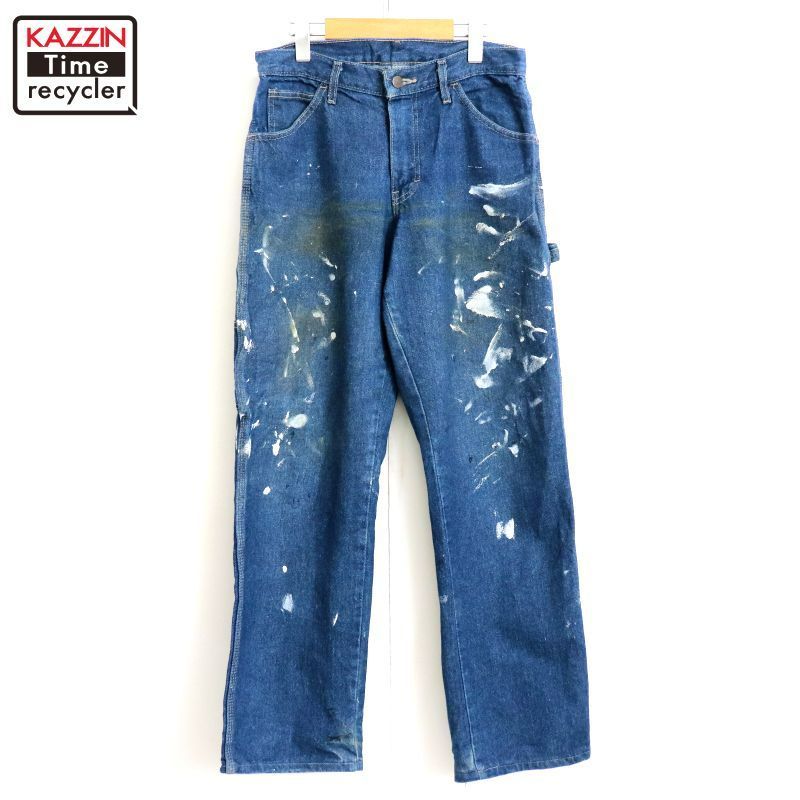 00s Dickies デニム ペンキ ペインターパンツ メンズ 表記28サイズ