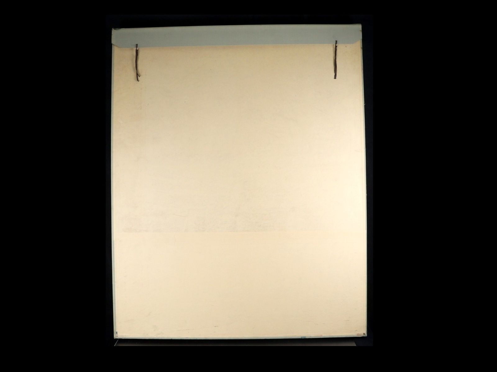 ▽ 稲垣考二 「陽のあたる階段」 肉筆油彩50号 特大 1990年 1991年個展