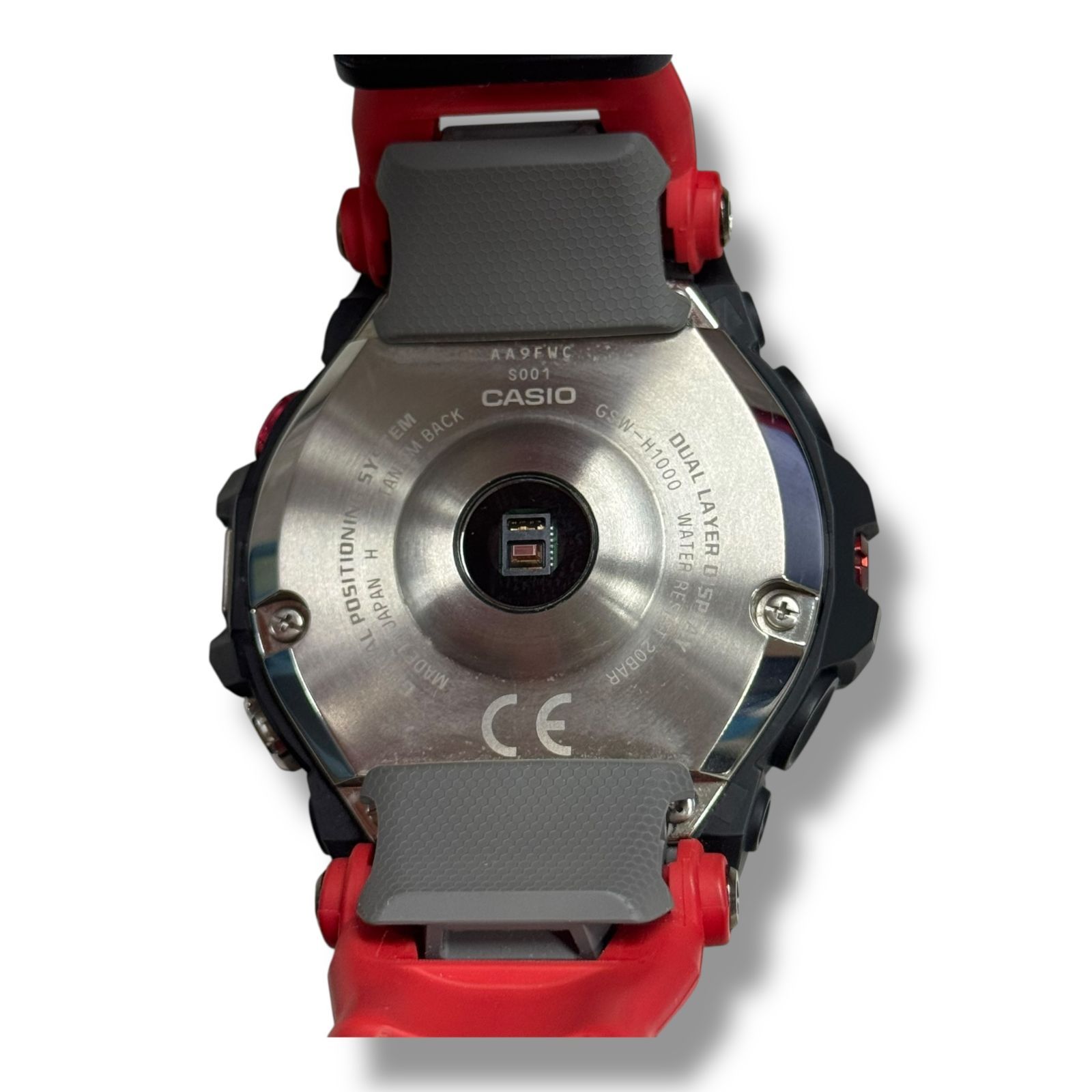 CASIO G-SQUAD PRO G-SHOCK スマートウォッチ カシオ GSW-H1000 レッド 