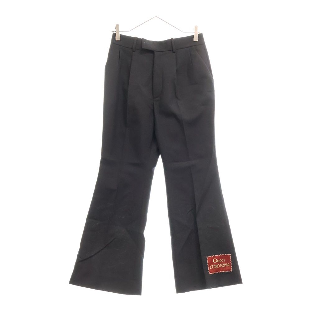 GUCCI フレアパンツ ブラック ETEROTOPIA