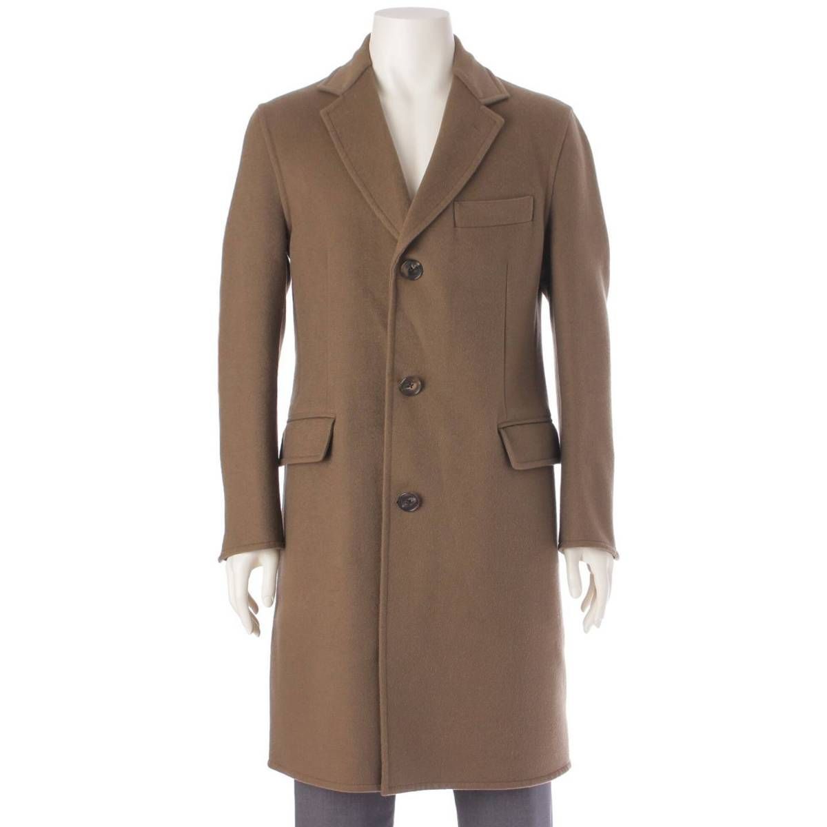 エルメス】Hermes メンズ 19年 カシミヤ チェスター ロング  