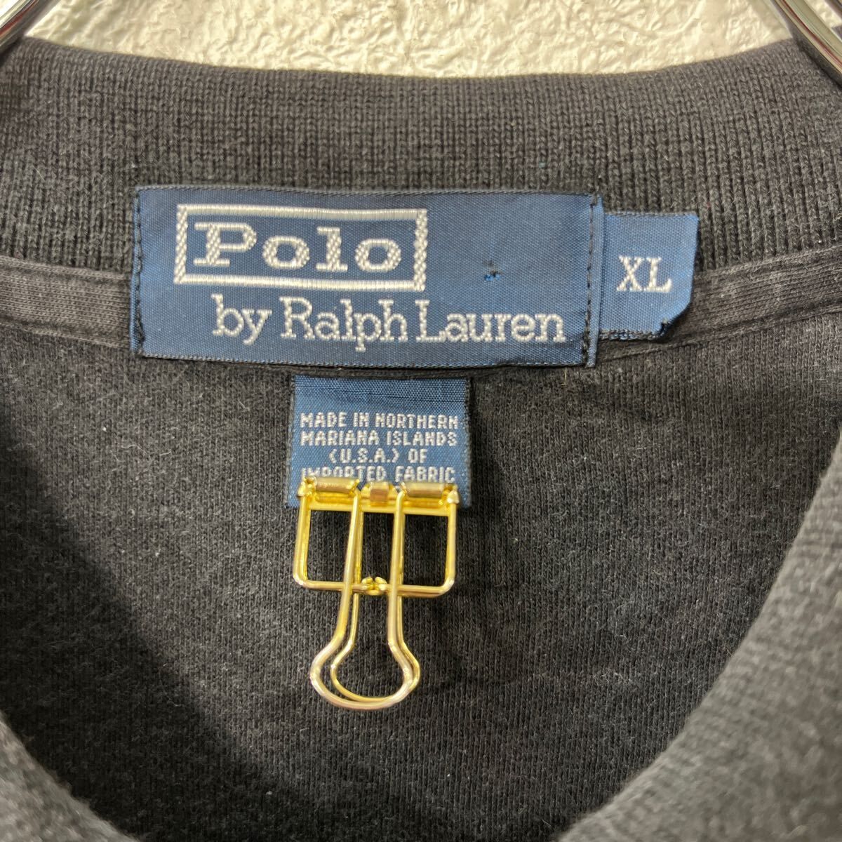 POLO RALPH LAUREN 半袖 ポロシャツ XL ブラック ポロ ラルフローレン