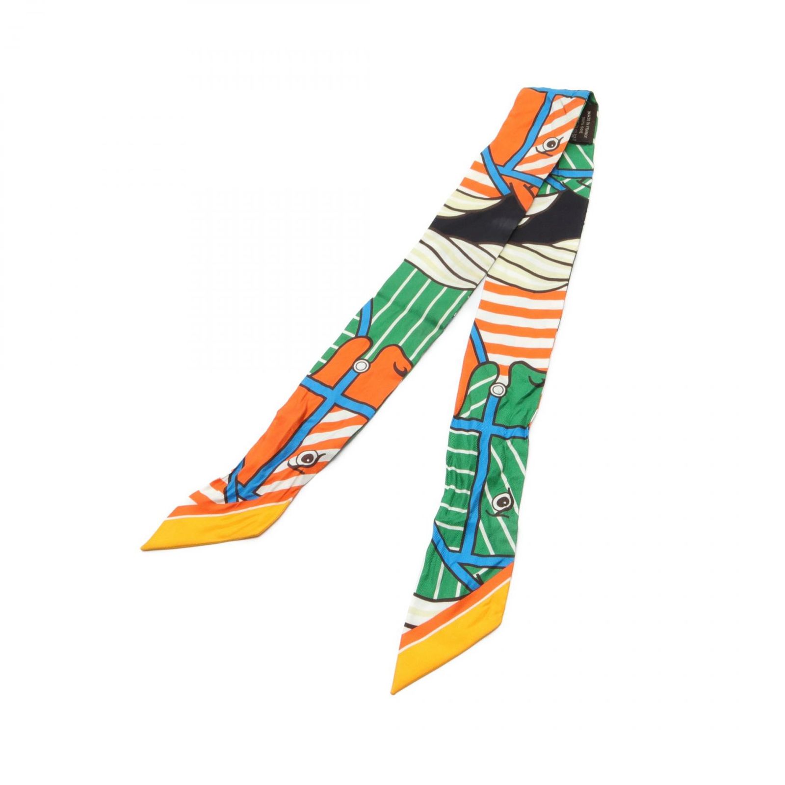 エルメス ツイリー Quadrige Bayadere スカーフ 