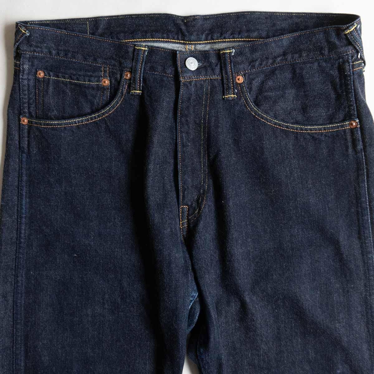 美品/濃紺】EVISU 【WAREHOUSEコラボ】【LOT.9100 デニムパンツ