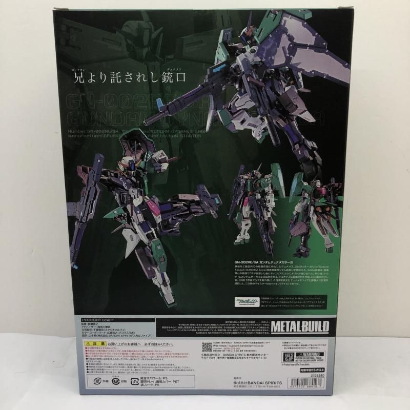 【中古】未開封)L BUILD ガンダムデュナメスサーガ[66][240066164242] 中古】未開封)METAL BUILD ガンダムデュナメスサーガ[66] - メルカリ