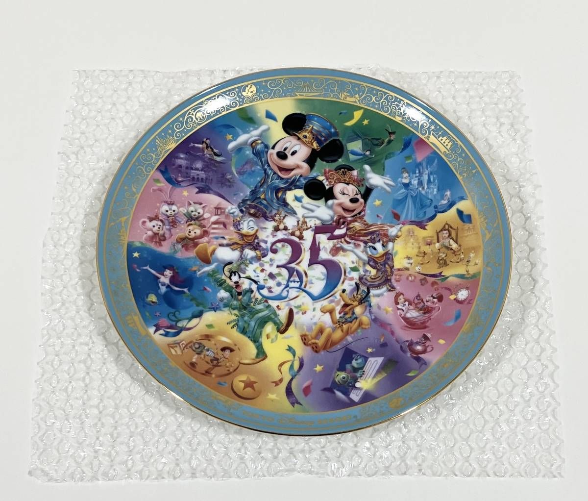 東京ディズニーリゾート35周年記念絵皿